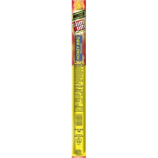 Frontier Herb Organic Monster Honey Barbecue Flavored Smoked Meat Snack Sticks, 6 x 18 x 1.94 oz Case - DOT product image 4