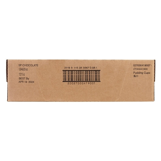 Snack Pack Pudding Chocolate, 12 x 3.25 oz Case - DOT product image 8