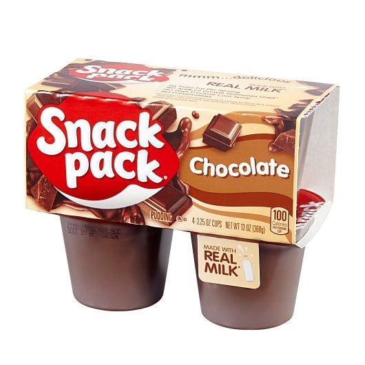 Snack Pack Pudding Chocolate, 12 x 3.25 oz Case - DOT product image 5