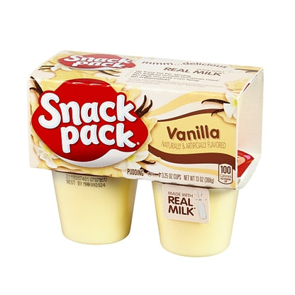 Snack Pack Snack Pak Vanilla Pudding, 12 x 13 oz Case - DOT product image 6