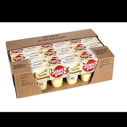 Snack Pack Snack Pak Vanilla Pudding, 12 x 13 oz Case - DOT product image 8