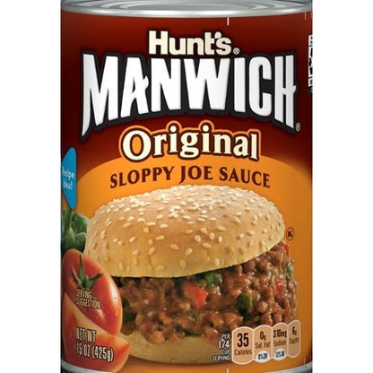 Manwich SLOPPY JOE SAUCE, 24 x 15 oz Case - DOT product image 2
