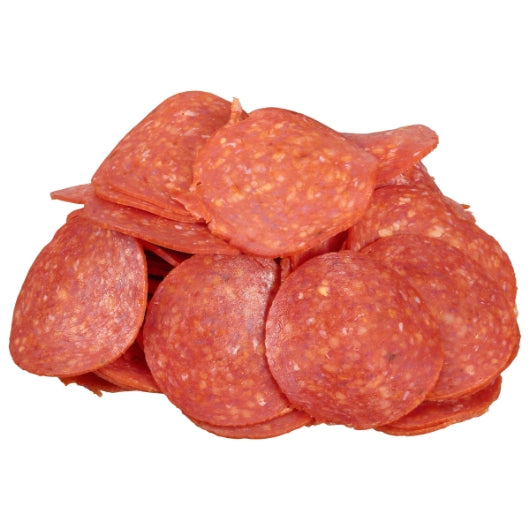 Margherita Char Proof Pepperoni Slices, 2 x 12.564 lb Case - Frozen Meat & Seafood