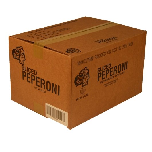 Armour Eckrich Char Proof Pepperoni Slices, 2 x 12.564 lb Case - DOT product image 4