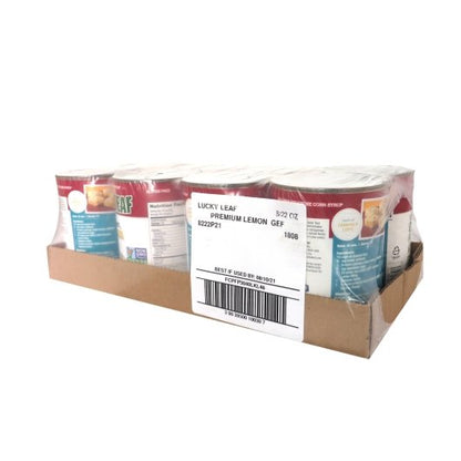 Lucky Leaf Premium Lemon Filling & Topping, 8 x 22 oz Case - DOT product image 3