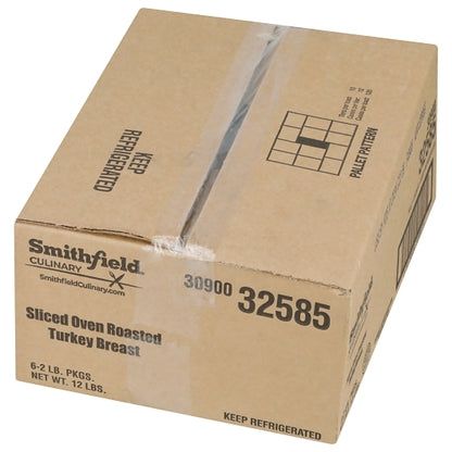 Smithfield Healthy Ones Sliced Oven Roasted Turkey Breast, 6 x 2 lb Case - DOT product image 5