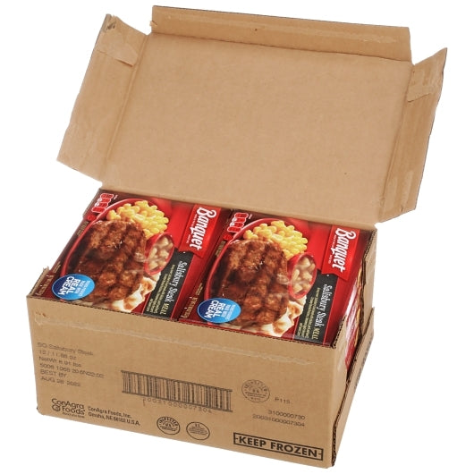 Banquet Salisbury Steak Meal, 12 x 11.88 oz Case - DOT product image 6