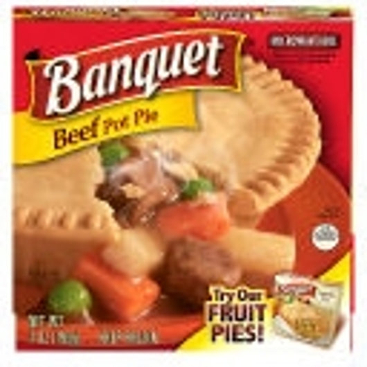 Banquet Beef Pot Pie, 24 x 7 oz Case - DOT product image 3