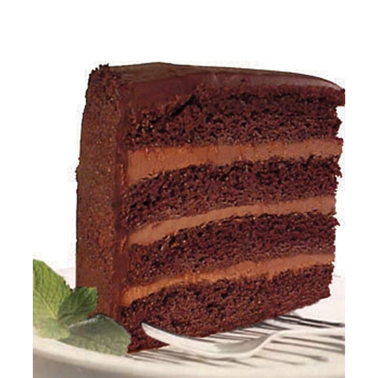 Love And Quiches 10 Inch Sky High Chocolate Cake, 1 x 17.5 lb Case - Bakery & Desserts