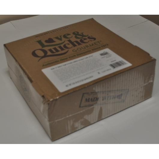 Love And Quiches 10 Inch Mile High Carrot Cake, 14 Slices per Cake, 2 x 6.12 lb Case - Bakery & Desserts