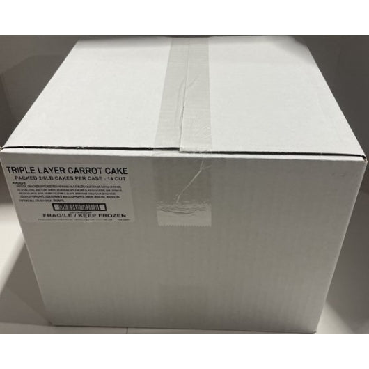Love And Quiches 9 Inch Sky High Carrot Cake, 2 x 2 x 6.37 lb Case - DOT product image 3