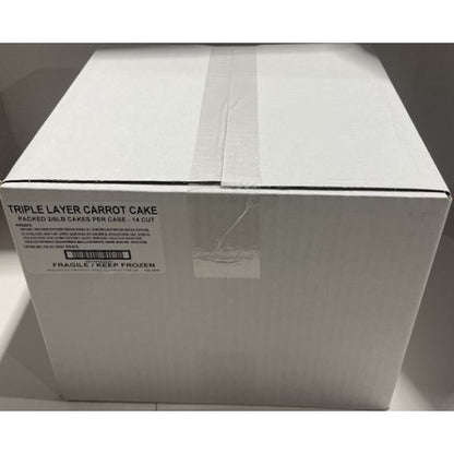Love And Quiches 9 Inch Sky High Carrot Cake, 2 x 2 x 6.37 lb Case - DOT product image 3