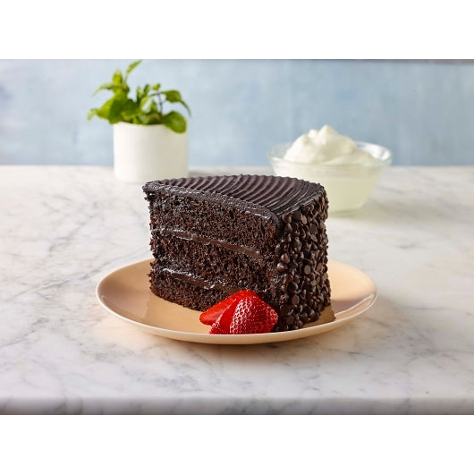 Love And Quiches 10 Inch Mile High Chocolate Cake, 14 Slices per Cake, 2 x 2 x 5.5 lb Case - DOT product image 4