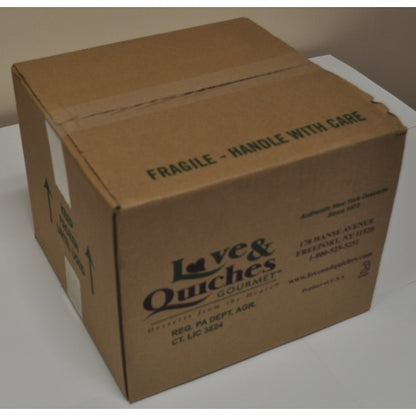 Love And Quiches 10 Inch Mile High Chocolate Cake, 14 Slices per Cake, 2 x 2 x 5.5 lb Case - DOT product image 2