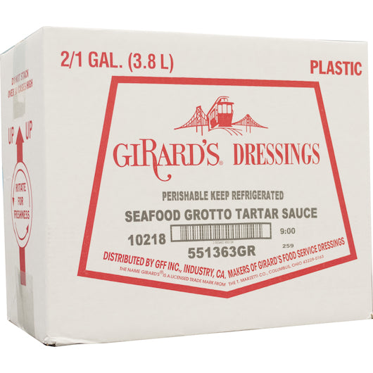 Girard's Tartar Sauce Bulk, 2 x 1 GA Case - Frozen Meat & Seafood