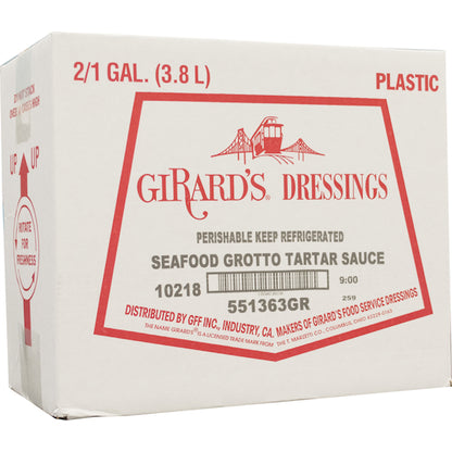 Girard's Tartar Sauce Bulk, 2 x 1 GA Case - Frozen Meat & Seafood