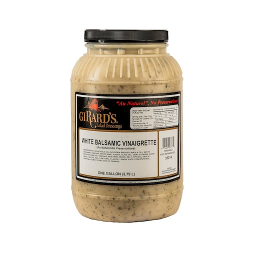 Girards Dressing Au White Balsamic Vinaigrette Dressing Bulk, 2 x 1 GA Case - DOT product image 4