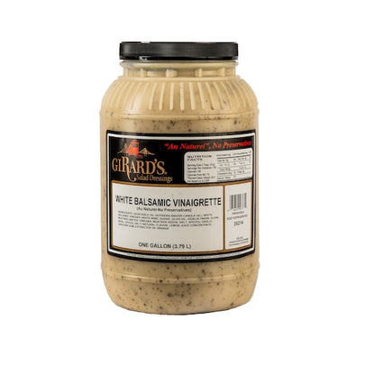 Girards Dressing Au White Balsamic Vinaigrette Dressing Bulk, 2 x 1 GA Case - DOT product image 4