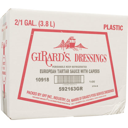 Girards Dressing Au European Tartar Sauce Bulk, 2 x 1 GA Case - DOT product image 2