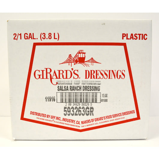 Girards Dressing Salsa Ranch Dressing Bulk, 2 x 1 GA Case - DOT product image 4