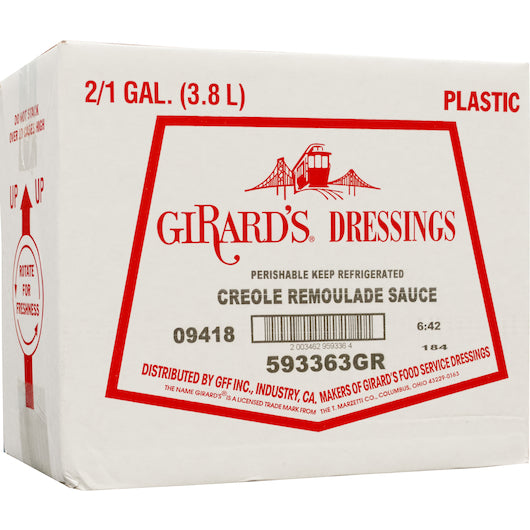 Girards Dressing Creole Remoulade Sauce, 2 x 1 GA Case - DOT product image 2