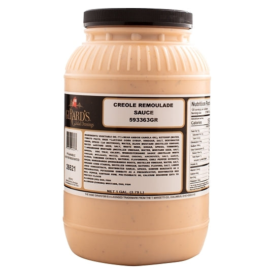 Girards Dressing Creole Remoulade Sauce, 2 x 1 GA Case - Condiments & Sauces