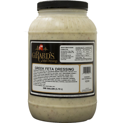 Girards Dressing Feta Greek Feta Dressing Bulk, 2 x 1 GA Case - Condiments & Sauces