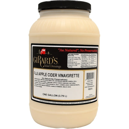 Girards Fuji Apple Cider Vinaigrette Dressing Bulk, 2 x 1 GA Case - Condiments & Sauces
