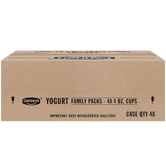 Danimals Nonfat Strawberry Banana Yogurt, 48 x 4 oz Case - DOT product image 5