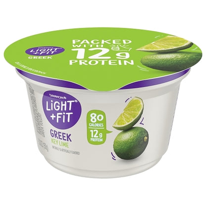Light & Fit Nonfat Key Lime Yogurt, 12 x 5.3 oz Case - DOT product image 5