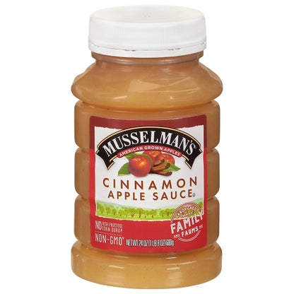 Musselman's Cinnamon Applesauce, 12 x 24 oz Case - DOT product image 2