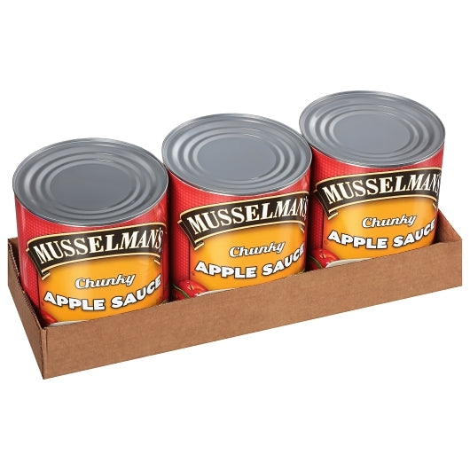 Musselman's Sweetened Chunky Applesauce, 3 x 104 oz Case - DOT product image 5