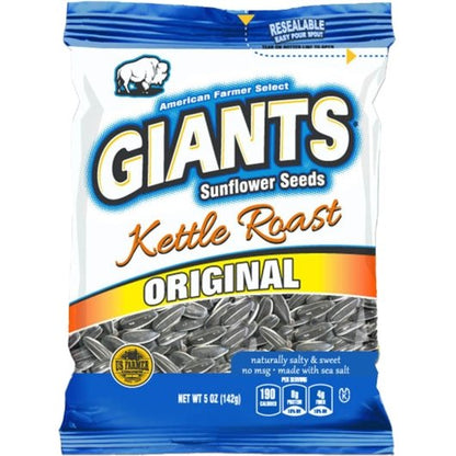 Giant Snack Inc Giants Kettle Roast Sweet & Salty Seeds, 12 x 5 oz Case - DOT product image 5