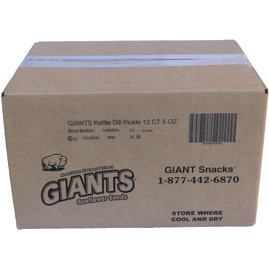 Giant Snack Kettle Dill Pickle Seeds, 12 x 5 oz Case - DOT product image 4