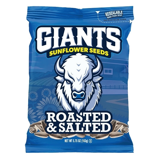 Giant Snack Original Roasted & Salted Seeds, 24 x 5.75 oz Case - DOT product image 7