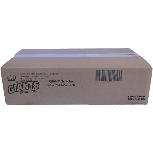 Giant Snack Original Roasted & Salted Seeds, 24 x 5.75 oz Case - DOT product image 6