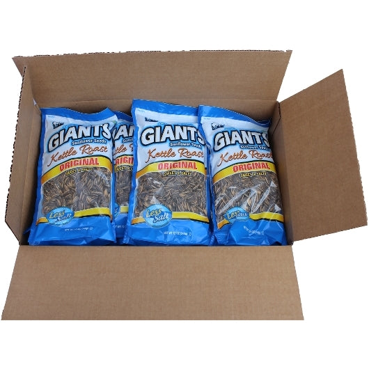 Giant Snack Inc Giants Kettle Seed Stand Up, 10 x 12 oz Case - Nuts & Seeds