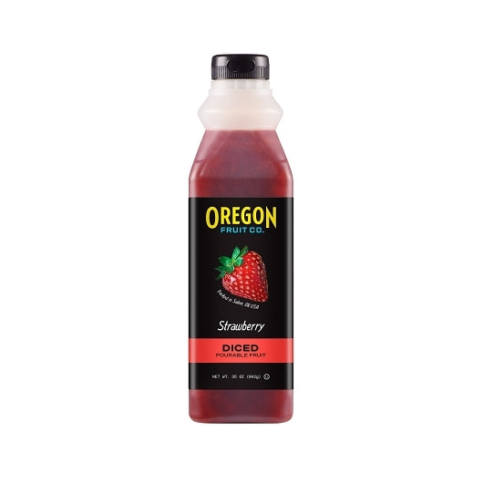 Fruit In Hand Original Strawberry Puree, 6 x 35 oz Case - Frozen Fruit
