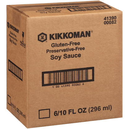 Kikkoman Gluten-Free Soy Sauce, 6 x 10 fl oz Case - DOT product image 5