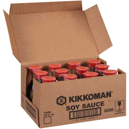 Kikkoman Dispenser Soy Sauce Bulk, 12 x 148 ML Case - DOT product image 4