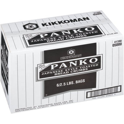 Kikkoman Toasted Panko Japanese Style Bread Crumbs, 6 x 2.5 lb Case - DOT product image 6