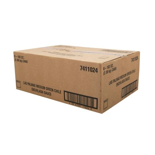 Las Palmas Green Enchilada Medium Sauce, 6 x 102 oz Case - DOT product image 3