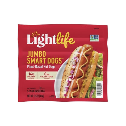 Lightlife Smart Jumbo Dogs, 12 x 13.5 oz Case - DOT product image 2