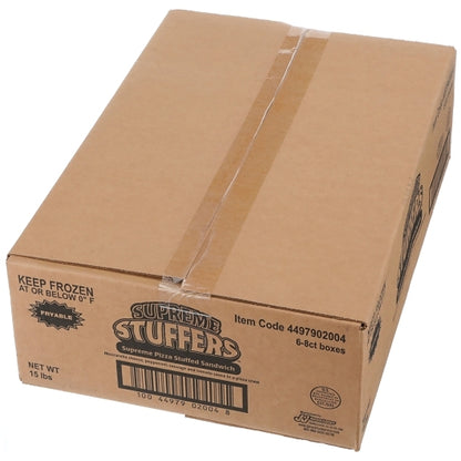 Supreme Stuffers Supreme Pizza Stuffer, 48 x 5 oz Case - GS1 closed shipping case image