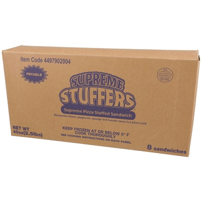 Supreme Stuffers Supreme Pizza Stuffer, 48 x 5 oz Case - Prepared Foods