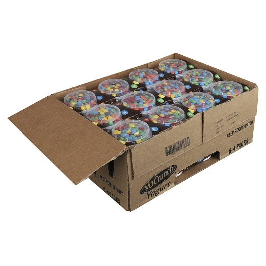 YoCrunch Milk Chocolate M&M's with Low Fat Vanilla Yogurt, 6 x 16 oz Case - DOT product image 7