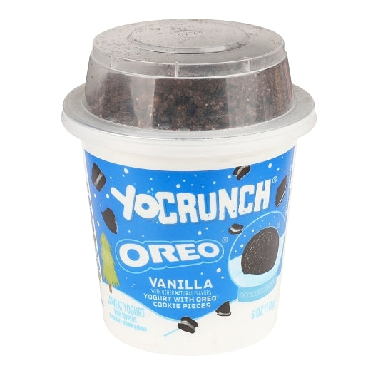 Yocrunch with Oreo Vanilla Yogurt, 6 Ounce - 8 per case. - DOT product image 1