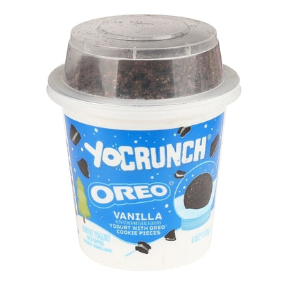 Yocrunch with Oreo Vanilla Yogurt, 6 Ounce - 8 per case. - DOT product image 1