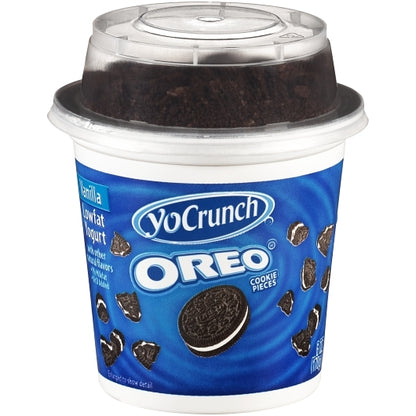 Yocrunch with Oreo Vanilla Yogurt, 6 Ounce - 8 per case. - DOT product image 2
