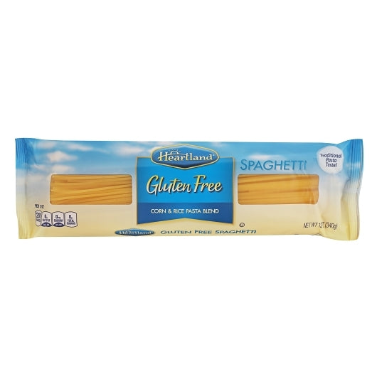 Heartland Pasta Gluten Free Spaghetti, 20 x 12 oz Case - Pantry Ingredients